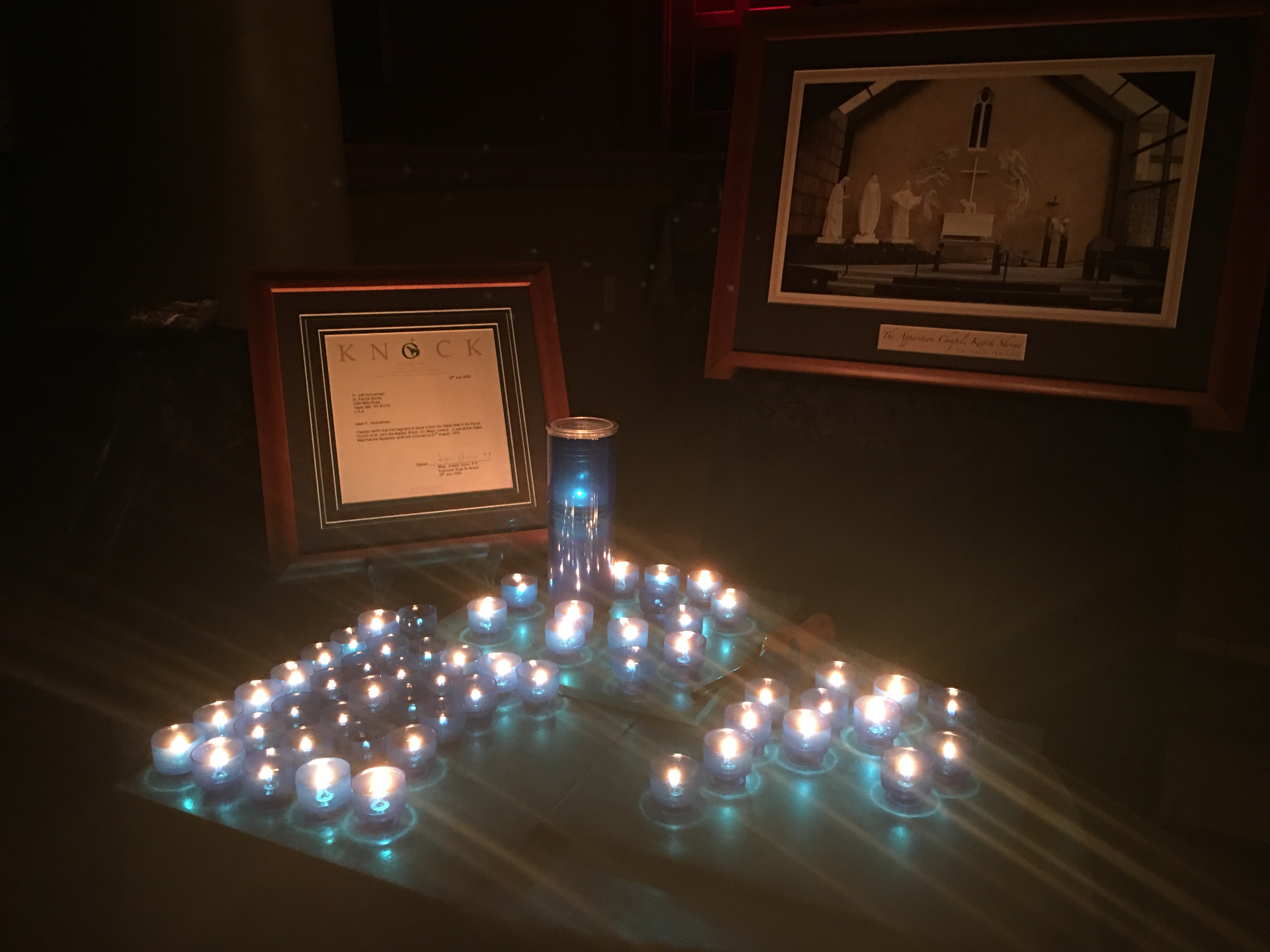 Our Lady of Knock Novena prayer candles